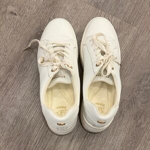 Dune London  Women's Cream Sneakers